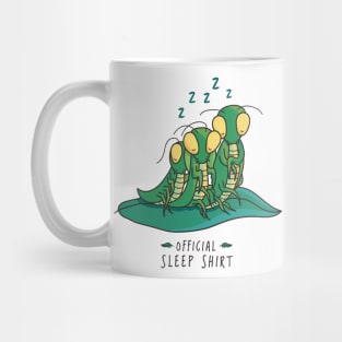 Praying Mantis Funny Insect Official Sleep Mug